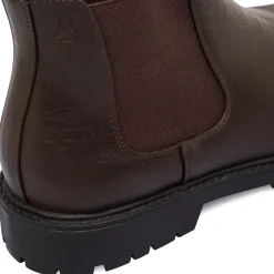 Discount Stivaletti Chelsea da Uomo Marroni con Elastici Laterali Uomo Look Marrone Uomo 👞|Polacchine Uomo