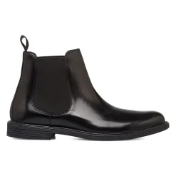 Clearance Stivaletti Chelsea nere da uomo in pelle Uomo Polacchine Uomo|Stivaletti Uomo