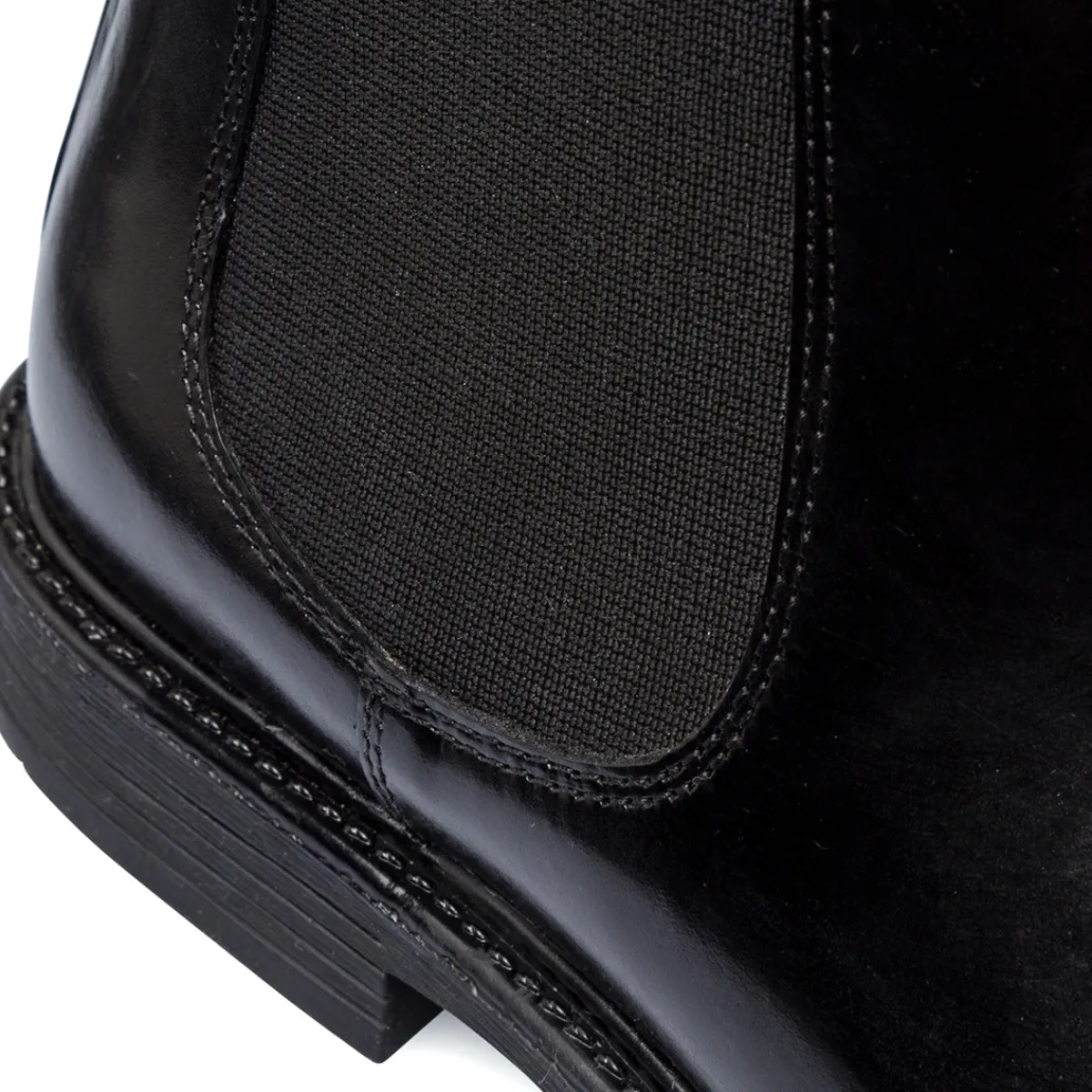 Clearance Stivaletti Chelsea nere da uomo in pelle Uomo Polacchine Uomo|Stivaletti Uomo