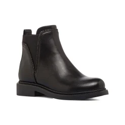 Sale Stivaletti Chelsea neri da Donna con zip e borchie Donna Stivaletti Donna