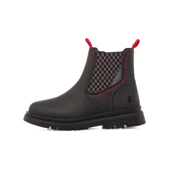 Discount Stivaletti Chelsea neri da Ragazzo con logo Corse Bambino Stivaletti Bambino|Scarpe Ragazzo