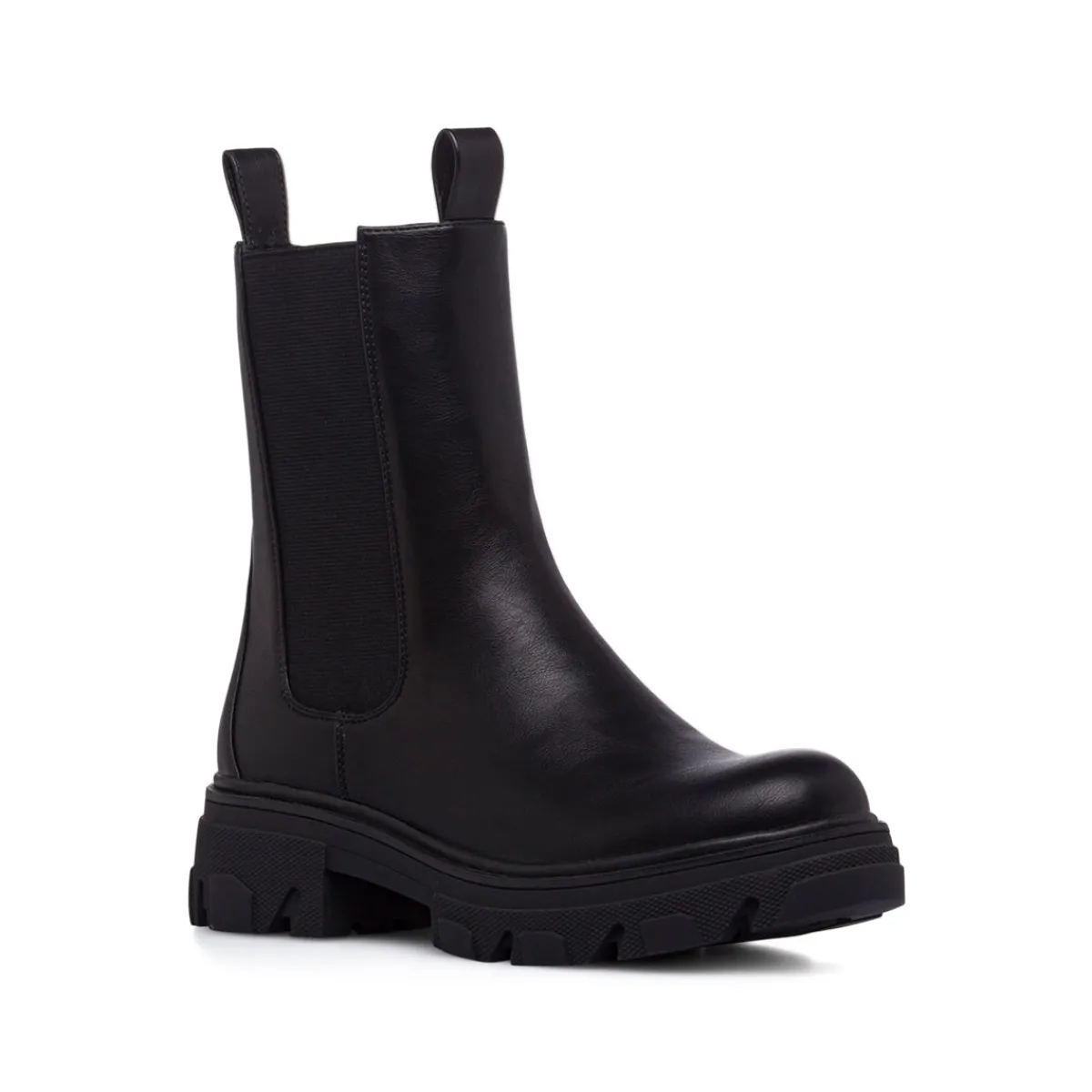 New Stivaletti chelsea neri da Donna con suola alta Donna Stivaletti Donna