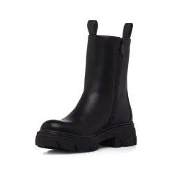 New Stivaletti chelsea neri da Donna con suola alta Donna Stivaletti Donna