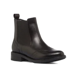 Online Stivaletti Chelsea neri da Donna in pelle Donna Stivaletti Donna