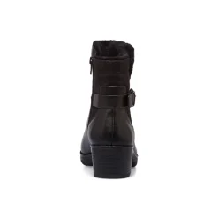 New Stivaletti comfort da donna neri con tacco 5 cm Donna Scarpe Comfort|Stivaletti Donna