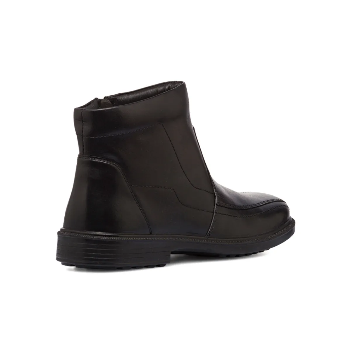 Outlet Stivaletti comfort neri da Uomo in pelle Uomo Scarpe Comfort Uomo|Polacchine Uomo