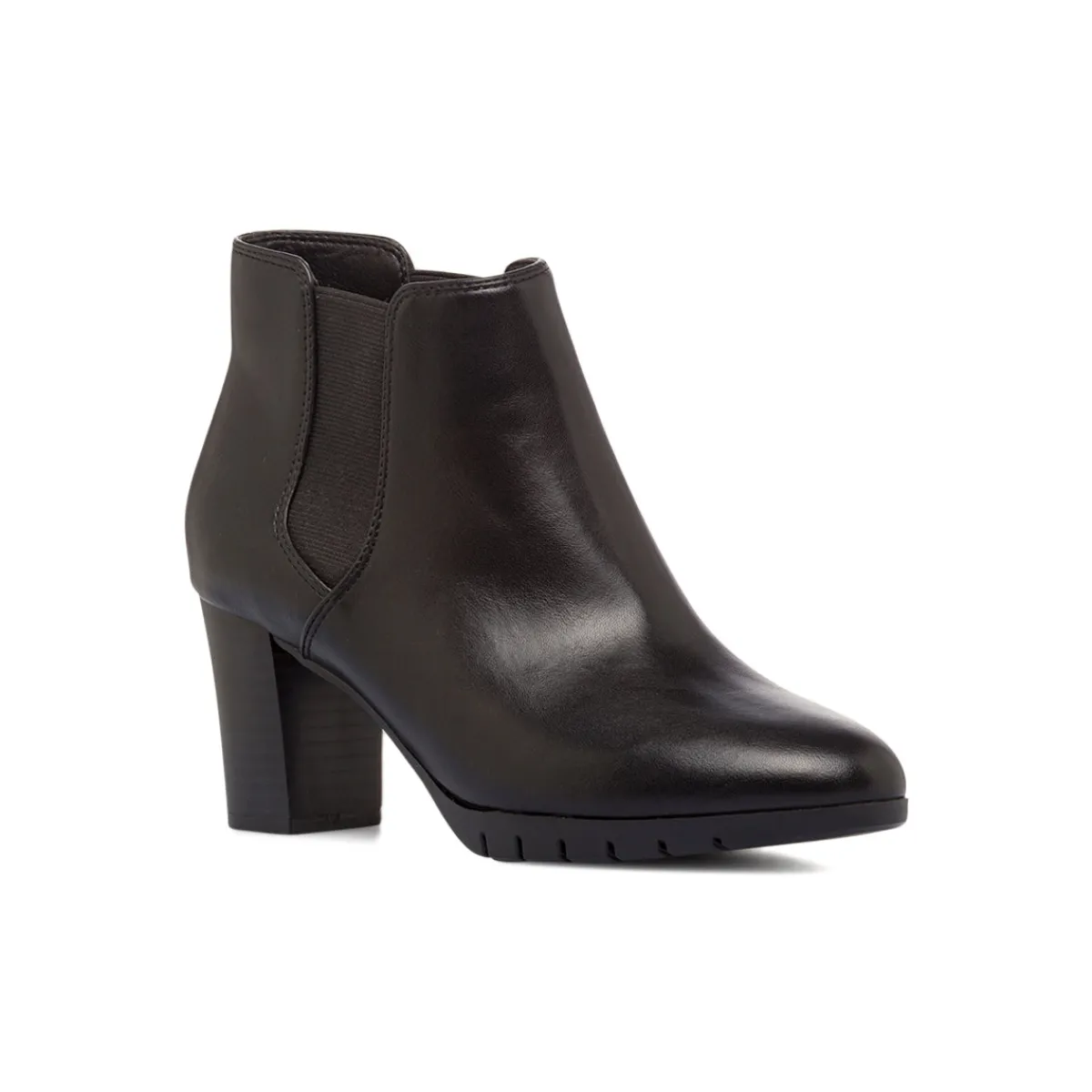 Outlet Stivaletti comfort neri da Donna con tacco 6,5 cm Donna Scarpe Comfort|Stivaletti Donna