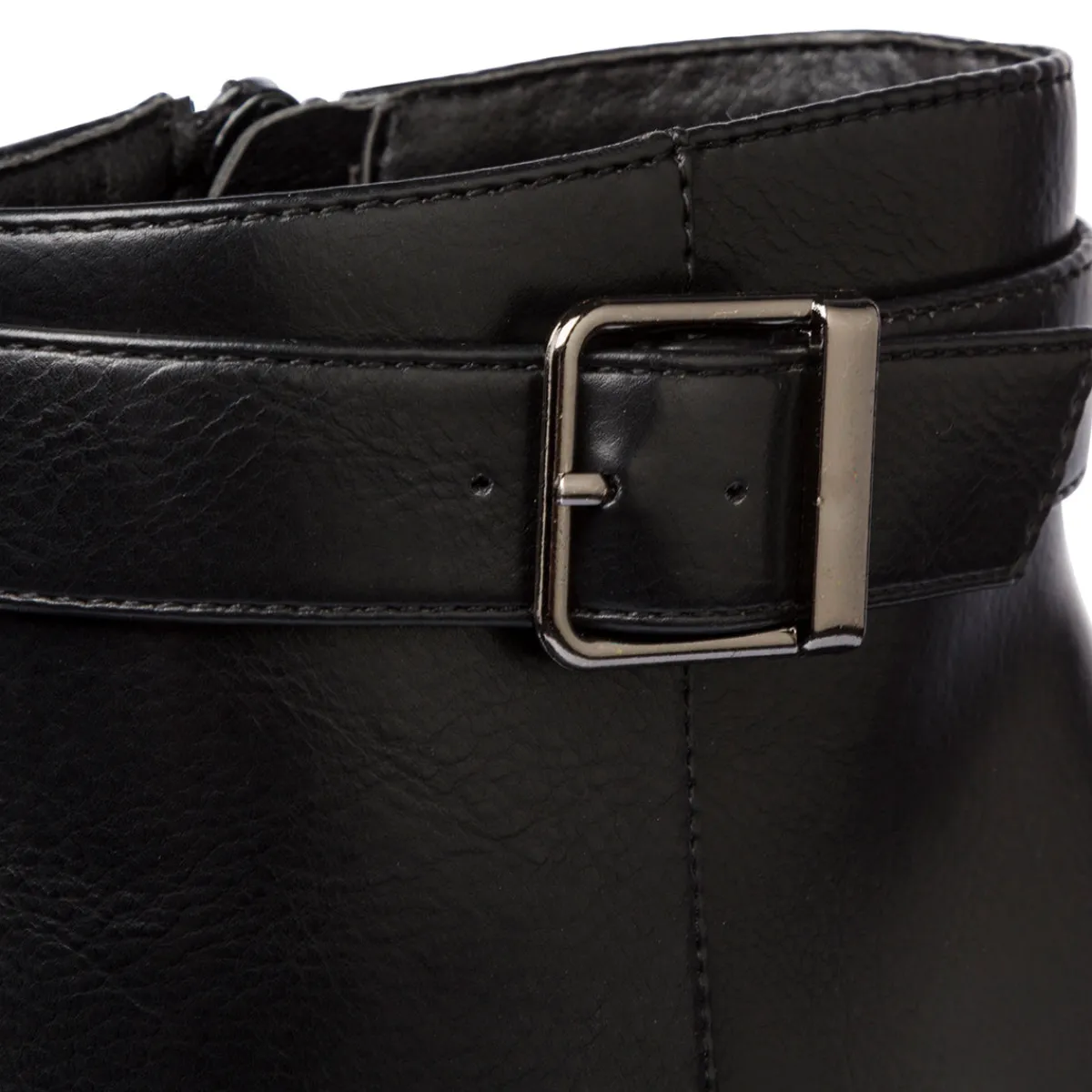 Discount Stivaletti comfort neri da Donna con fibbia Donna Scarpe Comfort|Stivaletti Donna