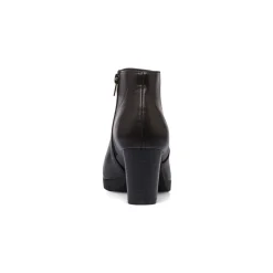 Clearance Stivaletti comfort neri da donna con tacco 7 cm Donna Scarpe Comfort|Stivaletti Donna