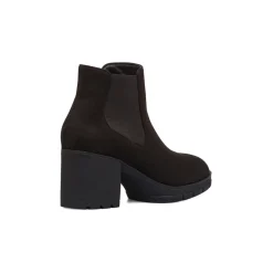 New Stivaletti comfort neri da Donna con tacco 7 cm Donna Scarpe Comfort|Stivaletti Donna