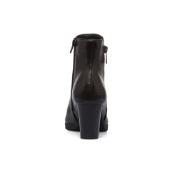 Hot Stivaletti comfort neri da Donna con tacco 7 cm Donna Scarpe Comfort|Stivaletti Donna