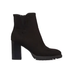 Hot Stivaletti comfort neri da Donna con tacco 9 cm Donna Scarpe Comfort|Stivaletti Donna