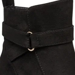 Hot Stivaletti comfort neri da Donna con fibbia Donna Scarpe Comfort|Stivaletti Donna