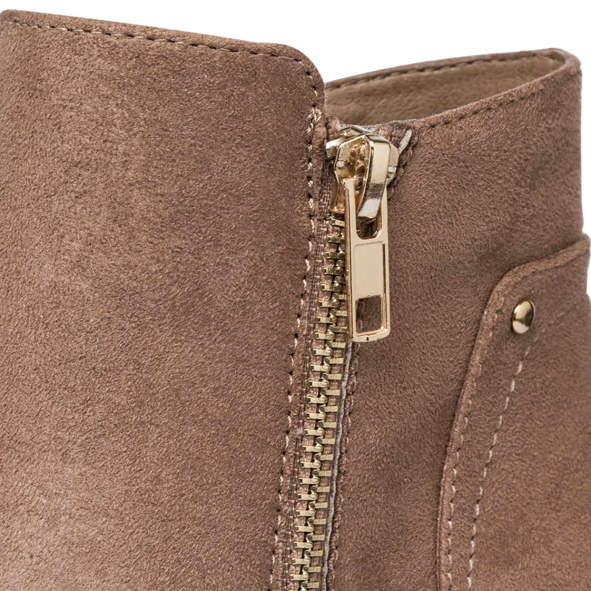 Sale Stivaletti comfort taupe da Donna con tacco 5 cm Donna Scarpe Comfort|Stivaletti Donna