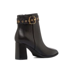 New Stivaletti comodi e flessibili neri da Donna con tacco 7,5 cm Donna Stivaletti Donna