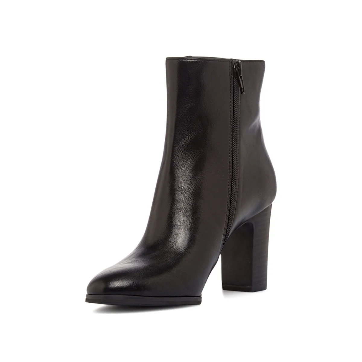 Outlet Stivaletti comodi e flessibili neri da Donna con tacco 7,5 cm Donna Stivaletti Donna