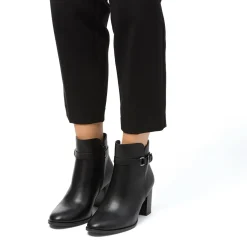 Online Stivaletti con tacco 7,5 cm da donna neri Donna Stivaletti Donna