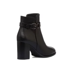 Online Stivaletti con tacco 7,5 cm da donna neri Donna Stivaletti Donna