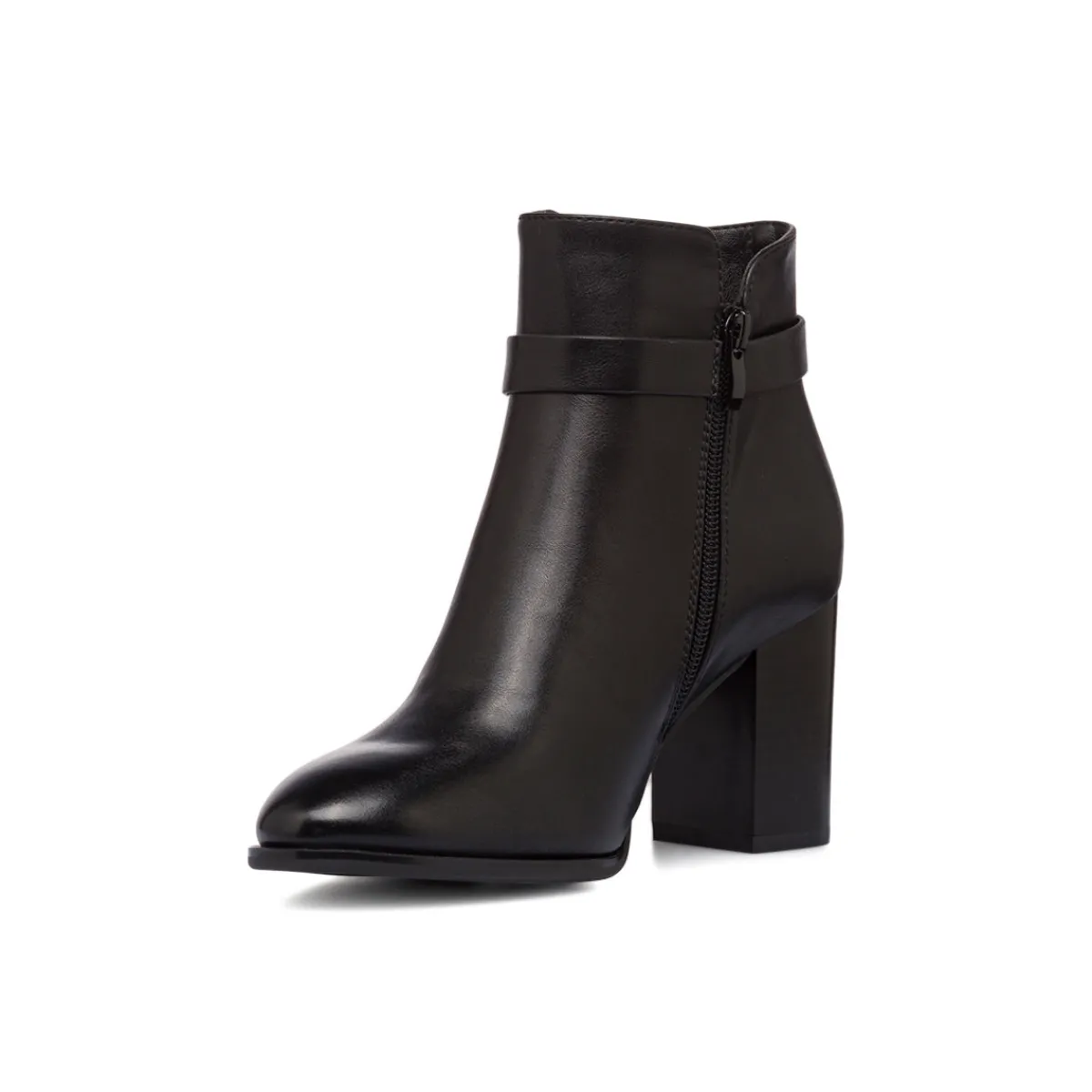 Online Stivaletti con tacco 7,5 cm da donna neri Donna Stivaletti Donna