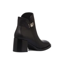 Best Stivaletti con tacco 6,5 cm da donna neri Donna Stivaletti Donna