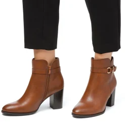 Hot Stivaletti con tacco 8 cm da donna marroni Donna Stivaletti Donna