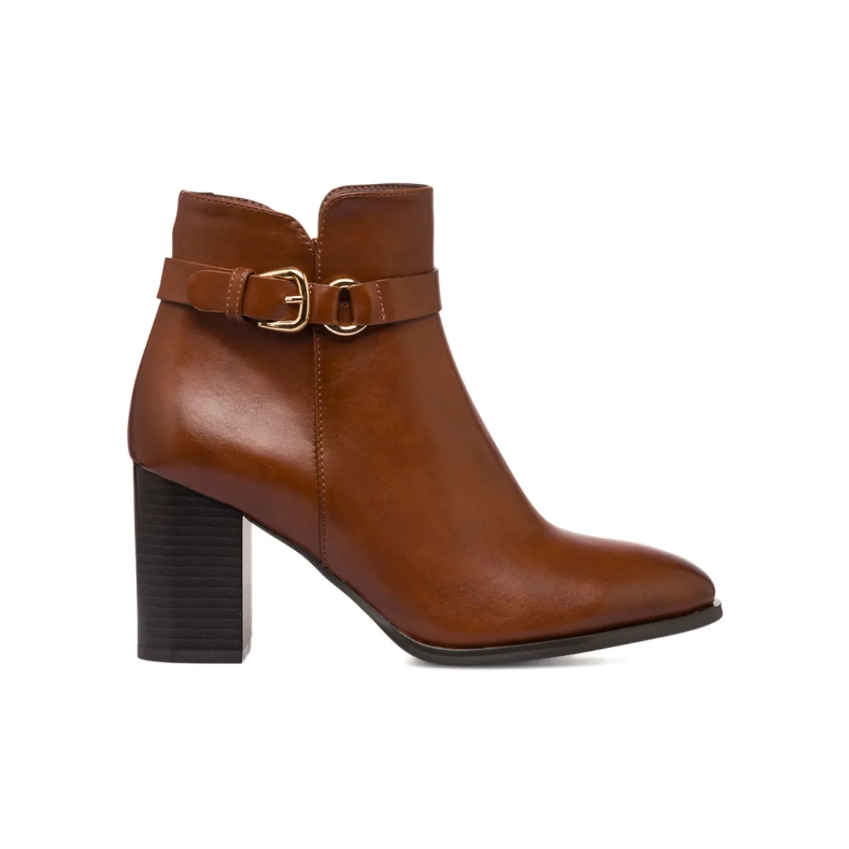 Hot Stivaletti con tacco 8 cm da donna marroni Donna Stivaletti Donna