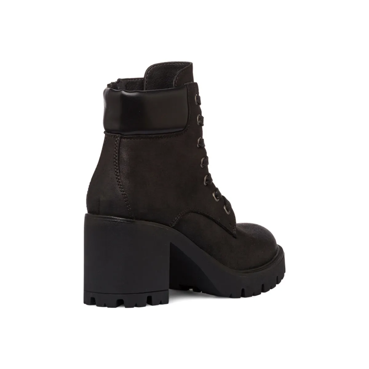 New Stivaletti con tacco 8 cm neri da donna Donna Scarponcini E Anfibi Donna|Stivaletti Donna