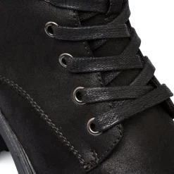 New Stivaletti con tacco 8 cm neri da donna Donna Scarponcini E Anfibi Donna|Stivaletti Donna