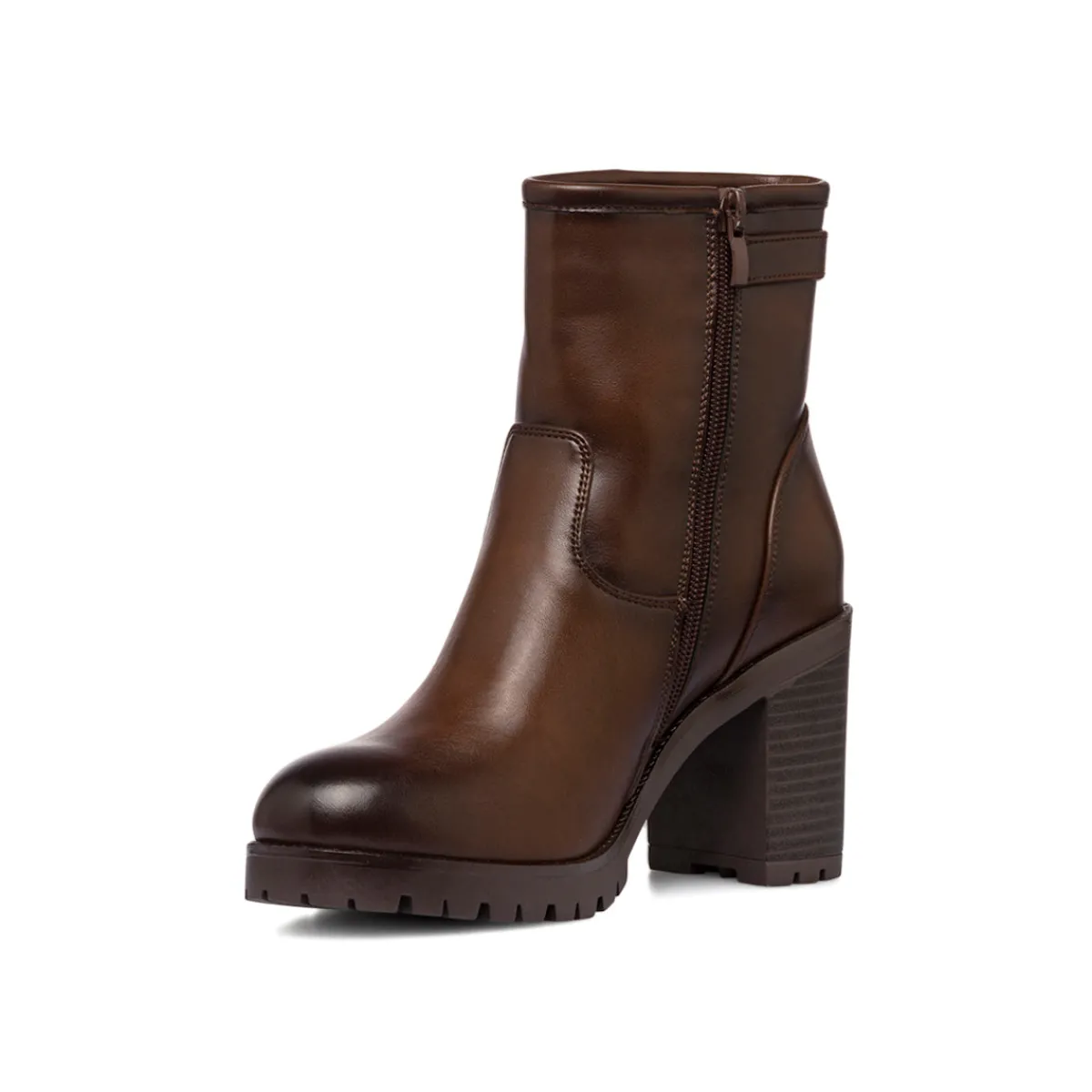 Online Stivaletti con tacco 8,5 cm marroni da donna Donna Stivaletti Donna