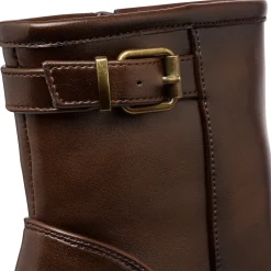 Online Stivaletti con tacco 8,5 cm marroni da donna Donna Stivaletti Donna