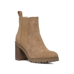 Hot Stivaletti con tacco 8,5 cm taupe da donna Donna Stivaletti Donna