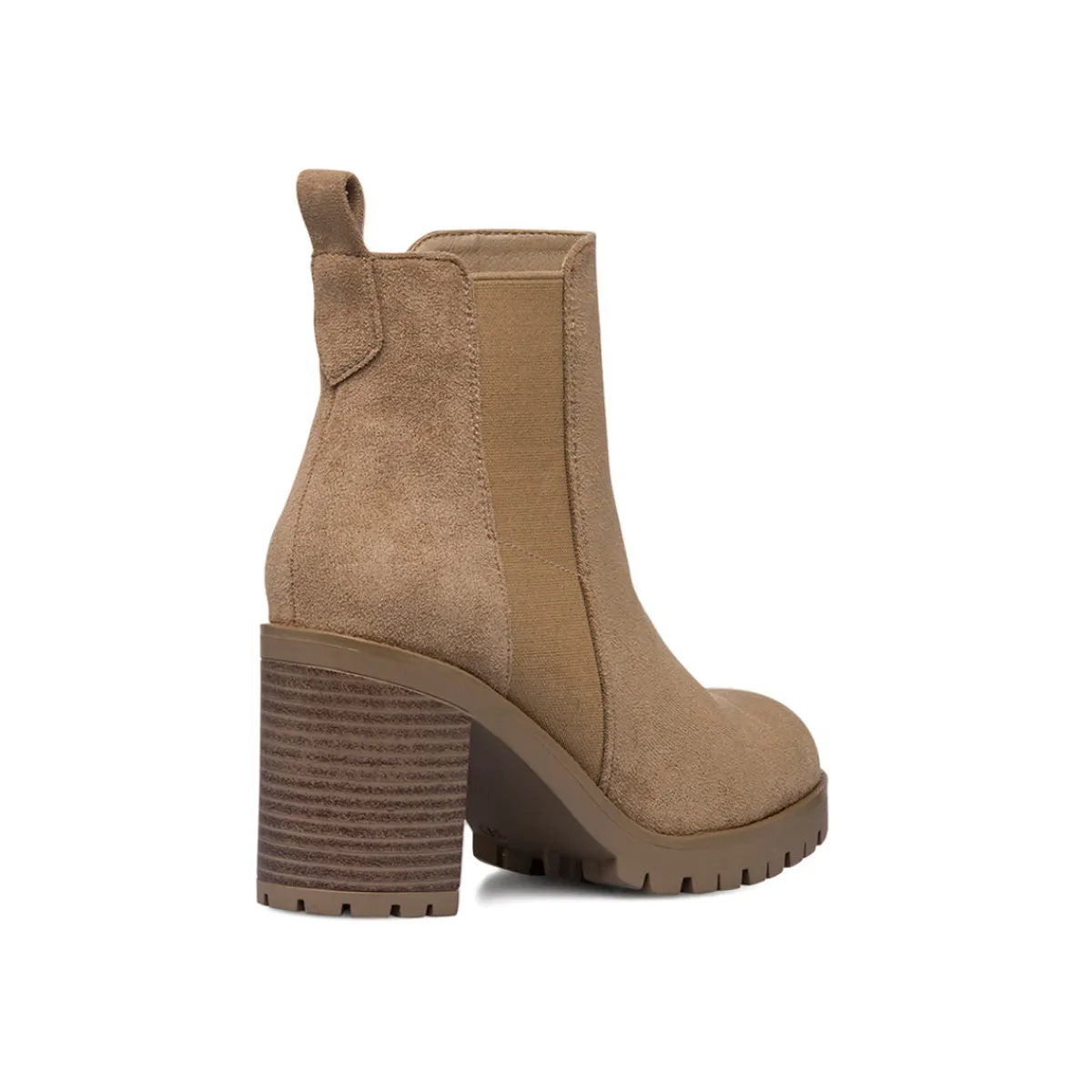 Hot Stivaletti con tacco 8,5 cm taupe da donna Donna Stivaletti Donna
