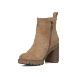 Hot Stivaletti con tacco 8,5 cm taupe da donna Donna Stivaletti Donna
