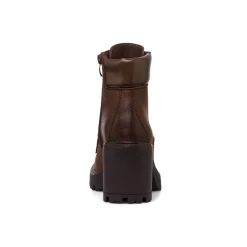 New Stivaletti con tacco 8 cm marroni da donna Donna Scarponcini E Anfibi Donna|Stivaletti Donna