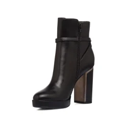 Hot Stivaletti con tacco 10 cm e con dettaglio in metallo da donna Donna Stivaletti Donna