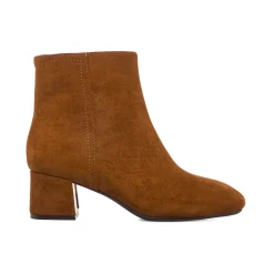 Hot Stivaletti con tacco 5,5 cm da donna marroni effetto scamosciato Donna Stivaletti Donna