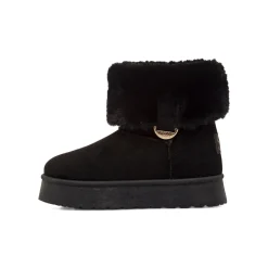Outlet Stivaletti cozy bootd da Ragazza neri con finta pelliccia Bambino Stivaletti Bambina|Scarpe Ragazza