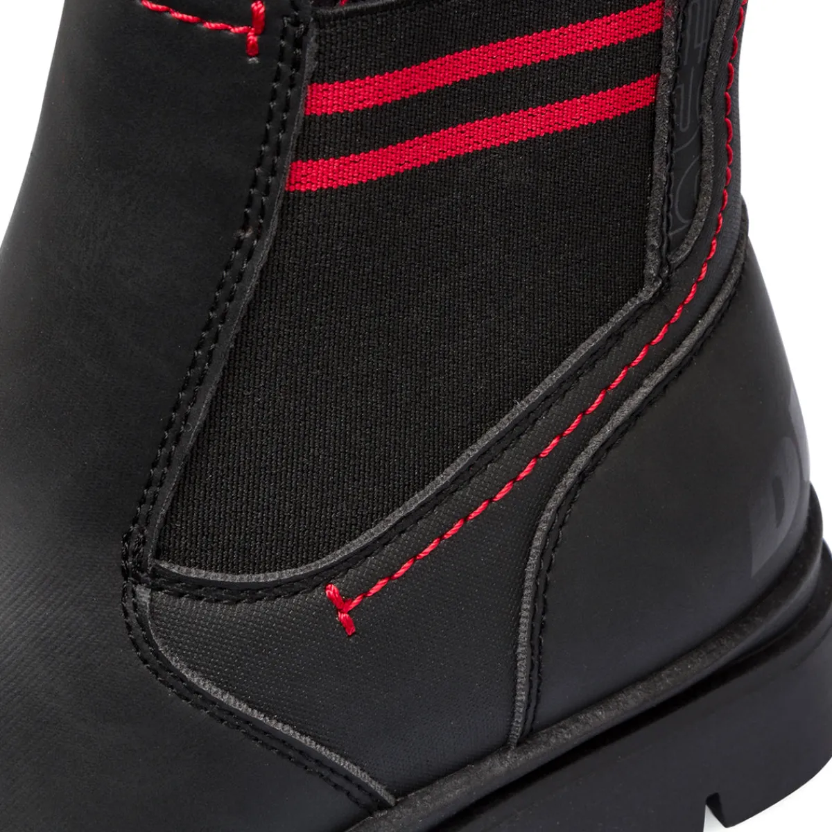 Online Stivaletti da bambino neri con inserti rossi Bambino Stivaletti Bambino