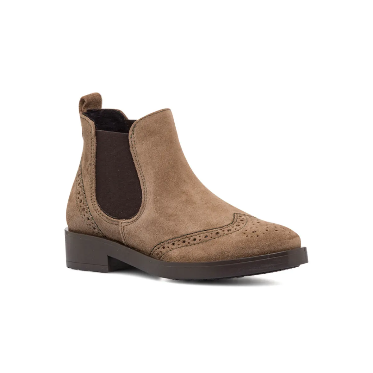 Best Stivaletti da donna beige chiaro in pelle scamosciata Donna Stivaletti Donna