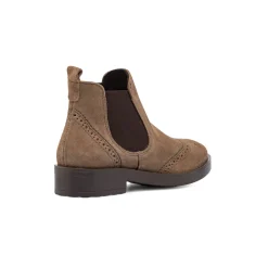 Best Stivaletti da donna beige chiaro in pelle scamosciata Donna Stivaletti Donna