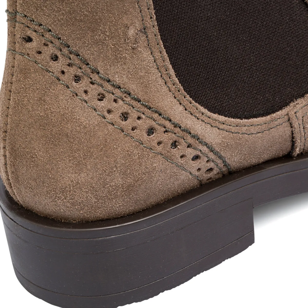 Best Stivaletti da donna beige chiaro in pelle scamosciata Donna Stivaletti Donna