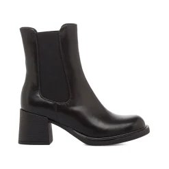 Online Stivaletti da donna con tacco 6,5 cm neri Donna Stivaletti Donna