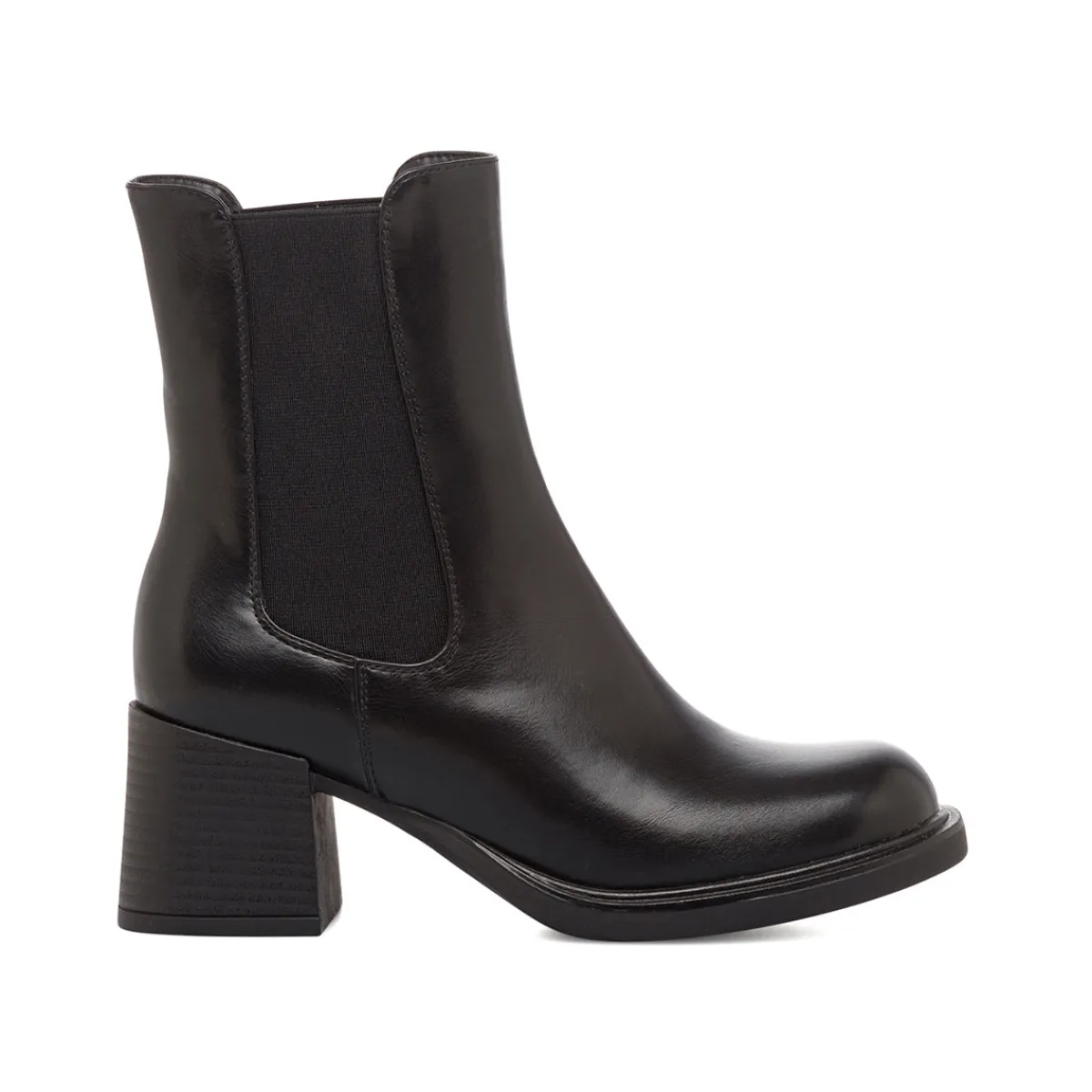 Online Stivaletti da donna con tacco 6,5 cm neri Donna Stivaletti Donna