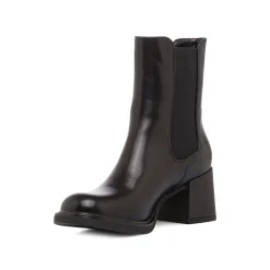 Online Stivaletti da donna con tacco 6,5 cm neri Donna Stivaletti Donna