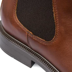 Discount Stivaletti da donna marroni in pelle Donna Stivaletti Donna