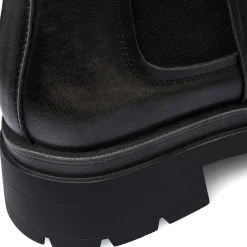 Best Stivaletti da donna neri con fascia elastica Donna Stivaletti Donna