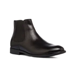 Best Stivaletti eleganti con fascia elastica neri in pelle da uomo Uomo Scarpe Eleganti Uomo|Scarpe Cerimonia Uomo