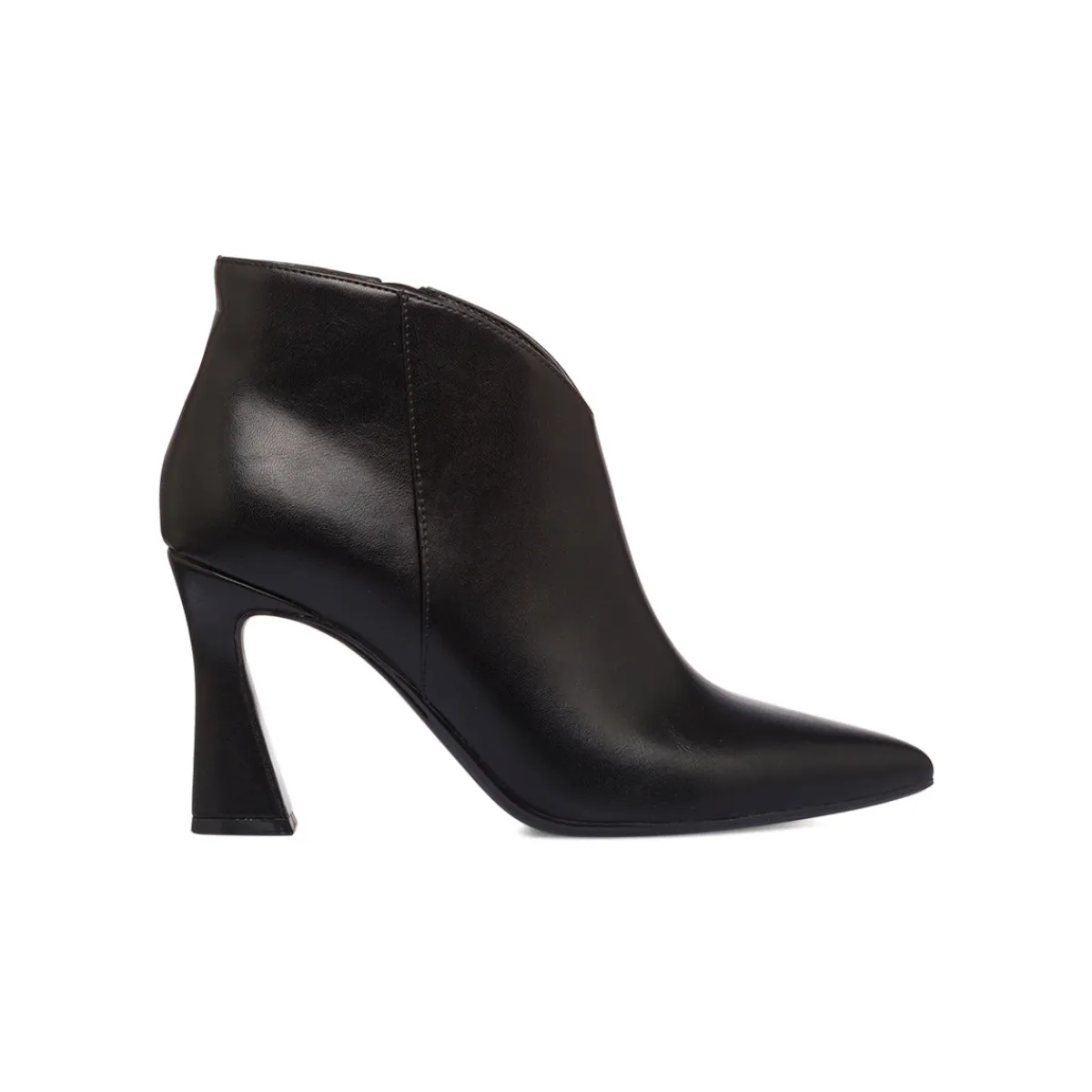 New Stivaletti eleganti con tacco campana 9 cm neri da donna Donna Scarpe Eleganti|Scarpe Cerimonia Donna