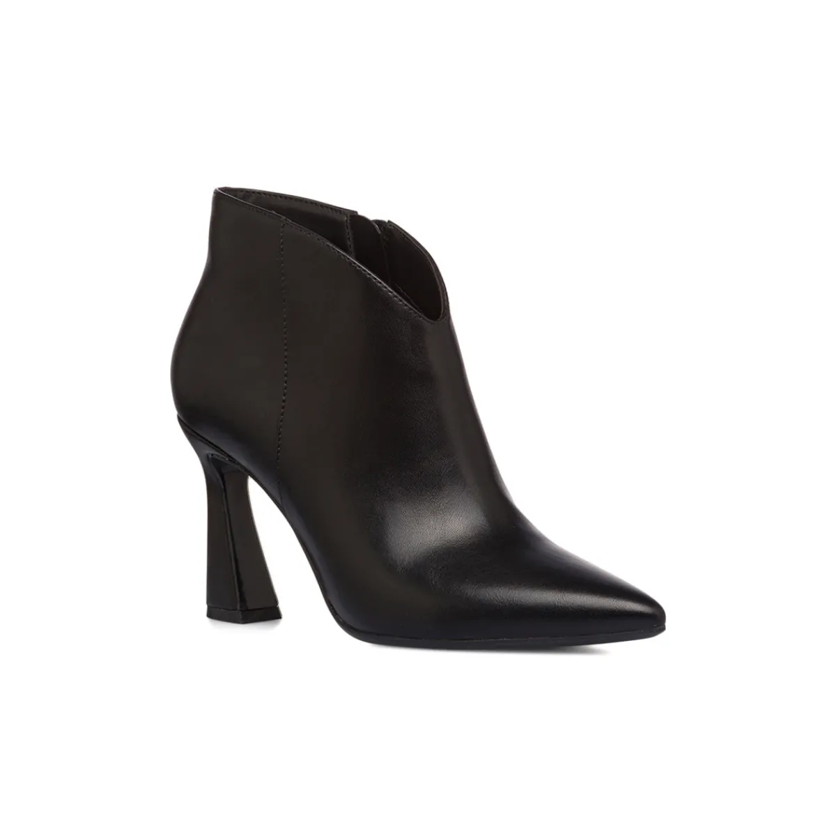 New Stivaletti eleganti con tacco campana 9 cm neri da donna Donna Scarpe Eleganti|Scarpe Cerimonia Donna