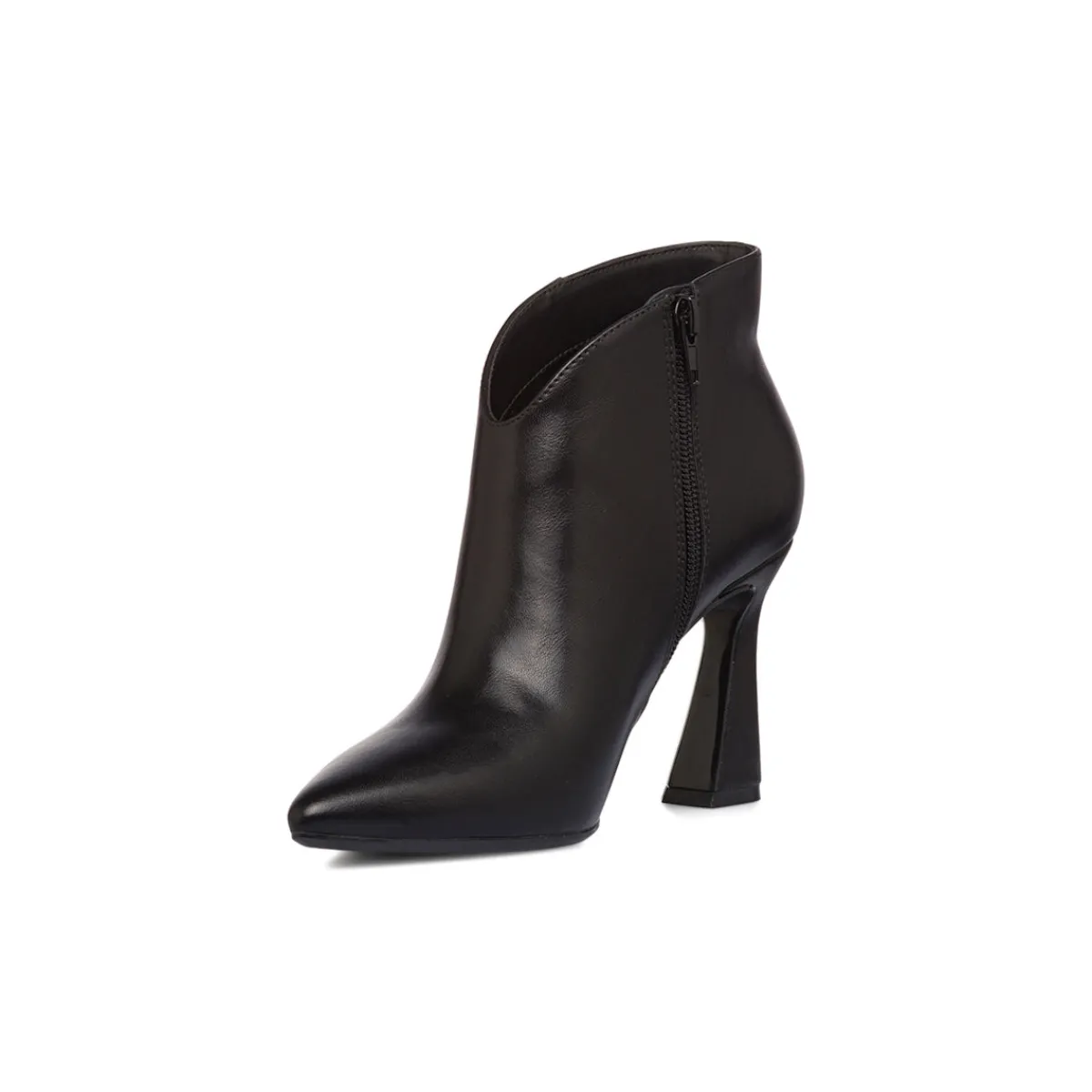 New Stivaletti eleganti con tacco campana 9 cm neri da donna Donna Scarpe Eleganti|Scarpe Cerimonia Donna